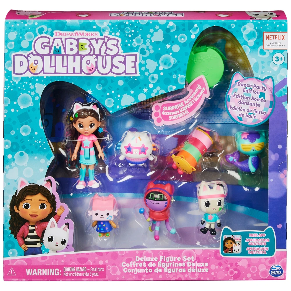 Set De Accesorios Para El Pelo De Gabby's Dollhouse – 9 Piezas Con Coleteros, Pinzas Y Bolsa De Lentejuelas, Regalo Oficial Para Fans