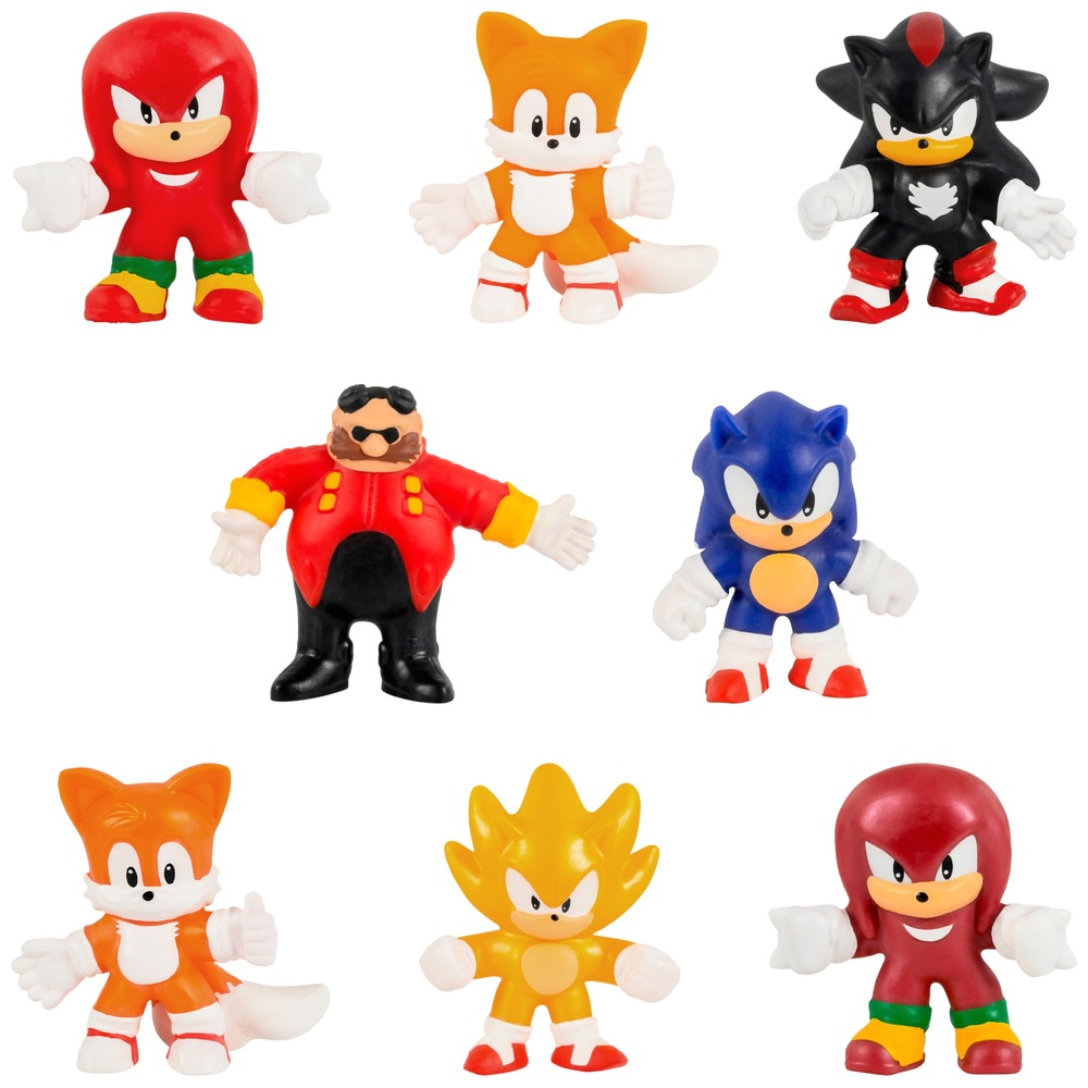 Boneco Sonic Clássico Goo Jit Zu Knuckles