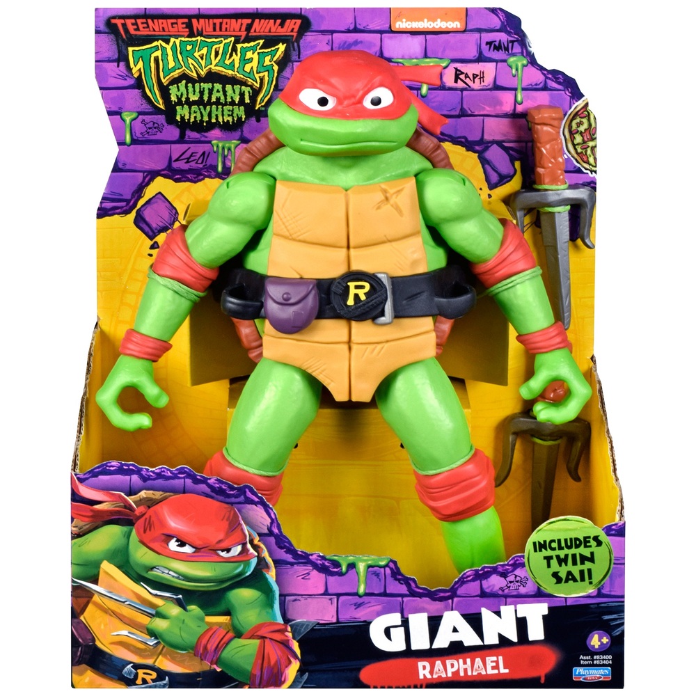 Teenage Mutant Ninja Turtles Mutant Mayhem - Giant Raphael Figure ...