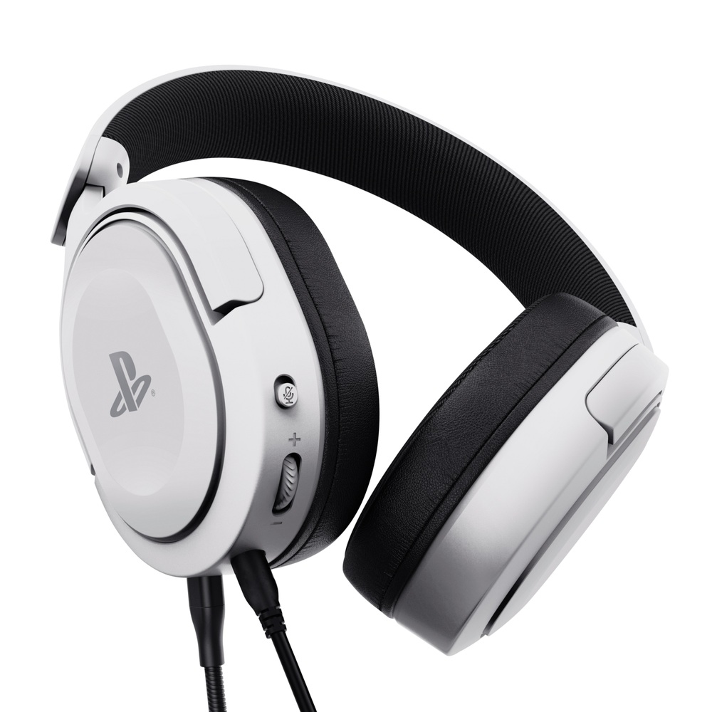 Trust GXT 498W Forta Gaming Headset for PS5 White Smyths Toys UK