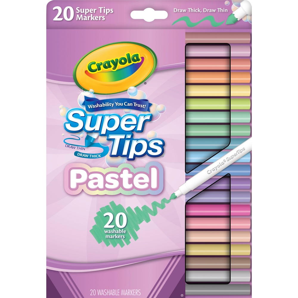 12 Pastel Supertips