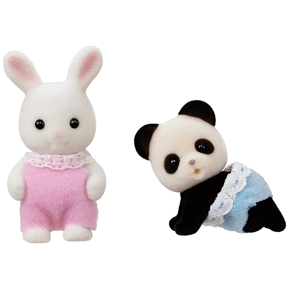Sylvanian Families & | Babies UK Toy Smyths Snow Panda Rabbit Box Toys