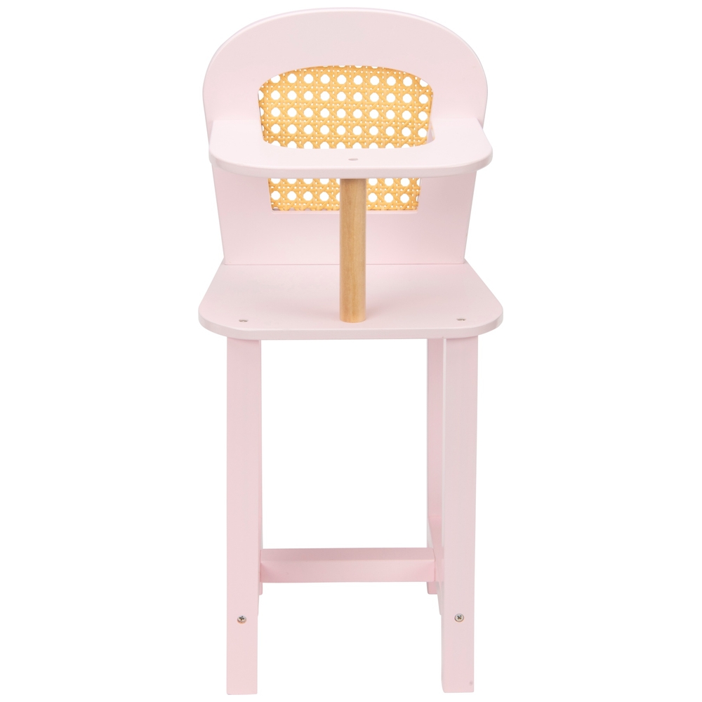 Chaise Haute pour Poupée en Bois de Bouleau 24,5 x 47,5 cm - JB Bois