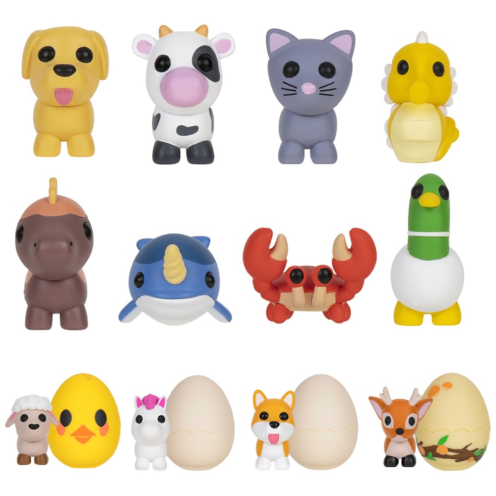 Adopt Me Mystery Pets 5cm Figure 10 Pack Smyths Toys UK