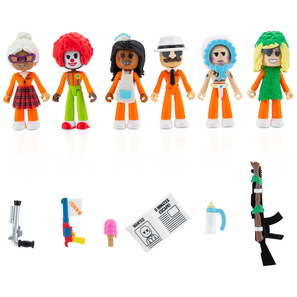 Roblox Celebrity Collection - MeepCity: Meep Hospital Six Figure Pack  [Includes Exclusive Virtual Item]