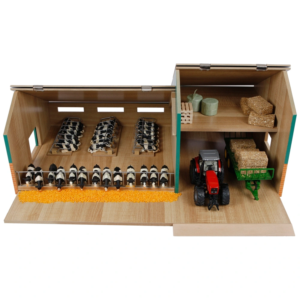 Kids Globe Wooden Farming Farm Shed Playset Smyths Toys UK