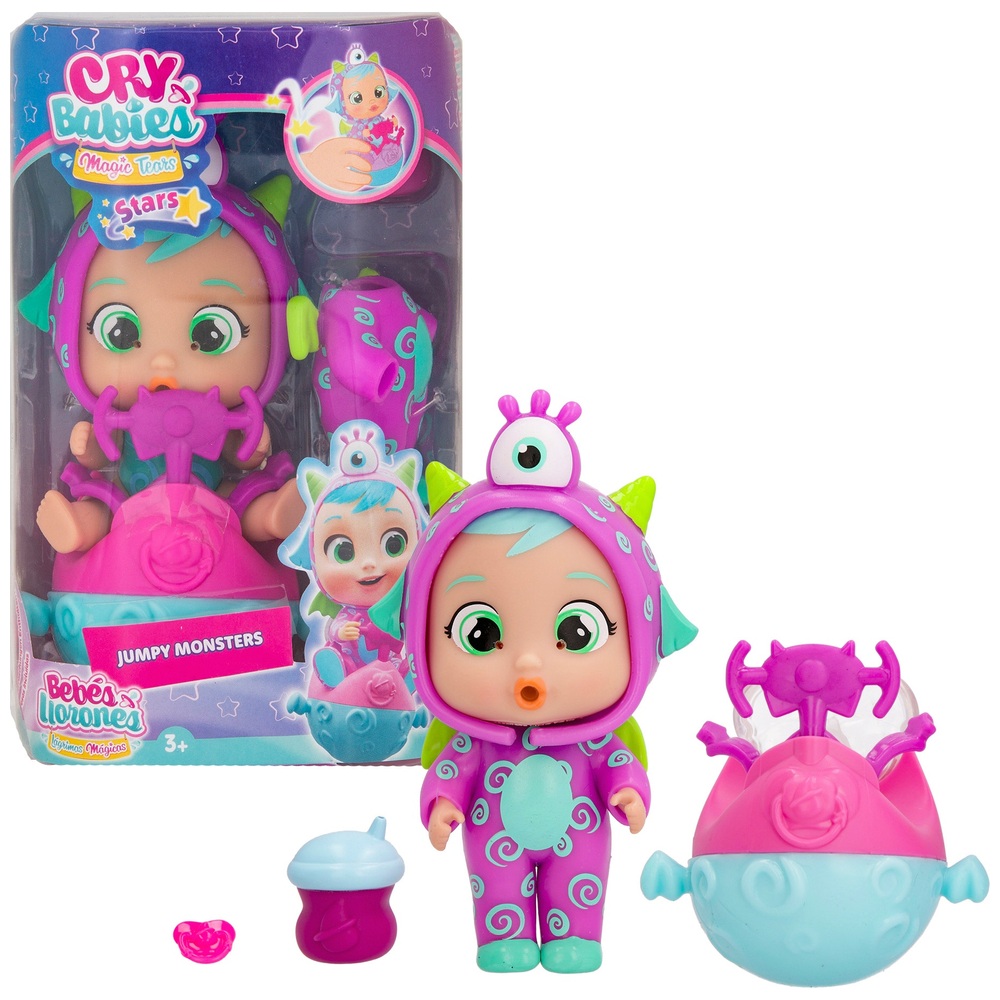 Cry Babies Magic Tears Stars Jumpy Monsters Assortment | Smyths Toys UK