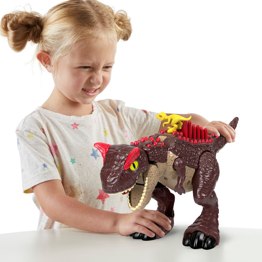 Imaginext Jurassic World Deluxe XL Spike Strike Carnotaurus | Smyths ...