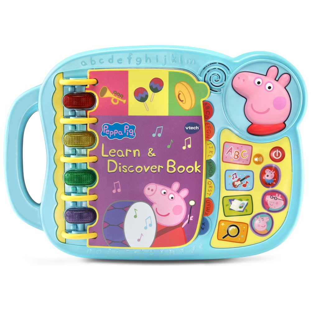 VTech Peppa Pig Learn & Discover Book | Smyths Toys UK