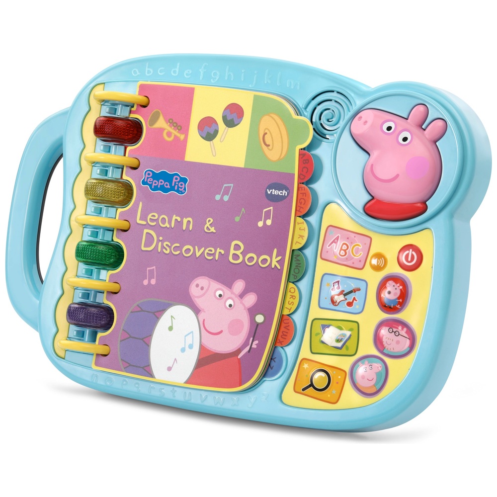 VTech Peppa Pig Learn & Discover Book | Smyths Toys UK