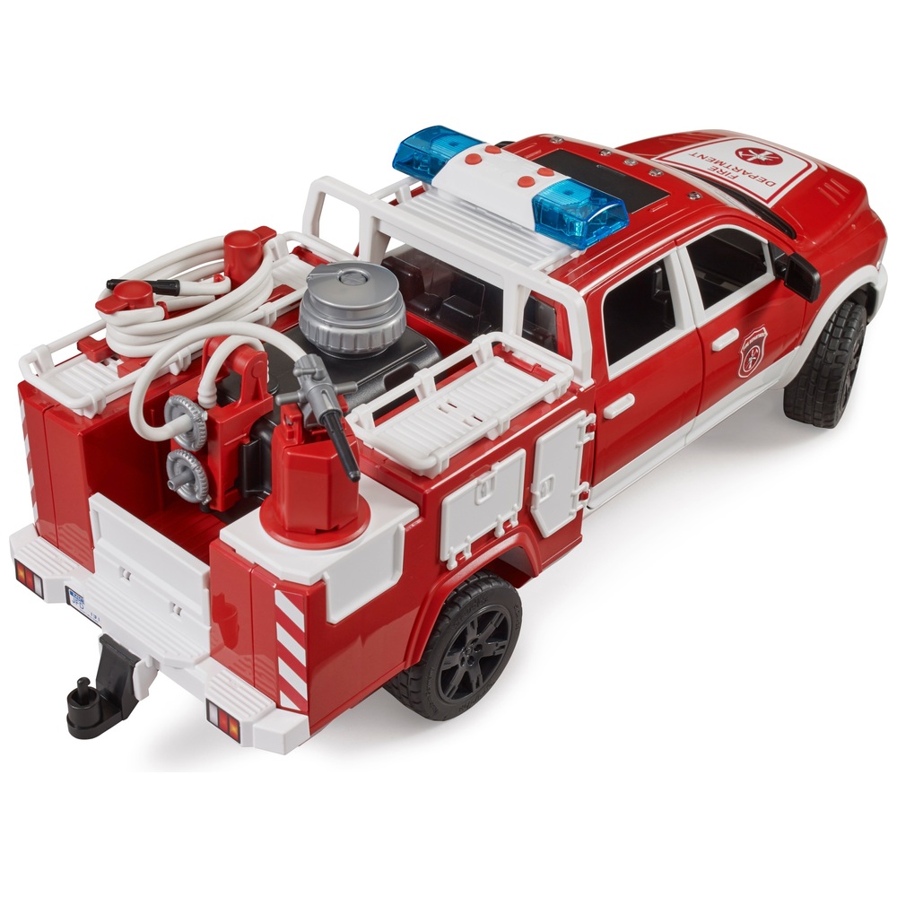 Bruder 1:16 RAM 2500 Fire Engine Truck with Lights & Sounds | Smyths ...