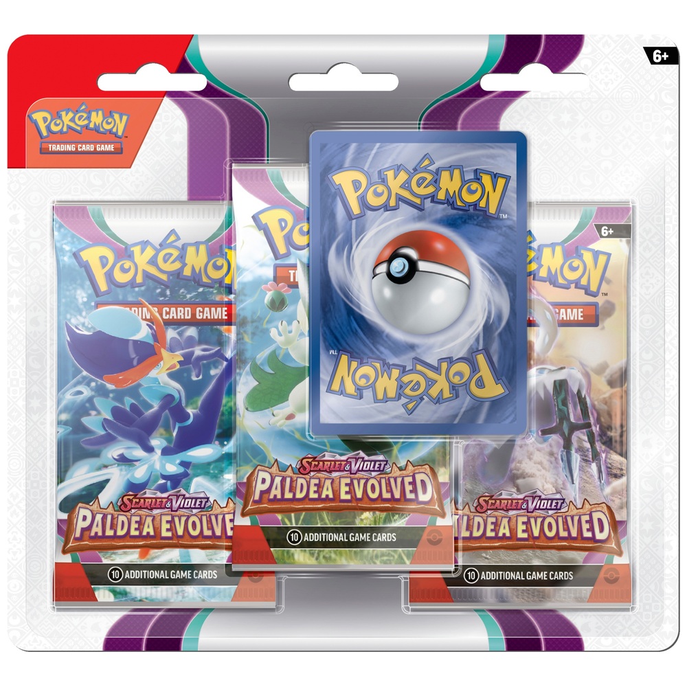 Pokemon TCG: Scarlet & Violet - Paldea Evolved Booster, 興趣及遊戲, 玩具& 遊戲類-  Carousell