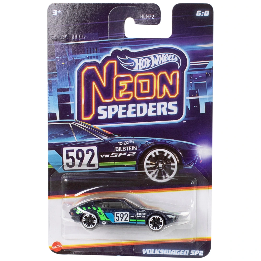 HOT WHEELS Neon Speeders HLH72 - Voiture Die-cast 1:64 - Modèle Au Choix - Neuf