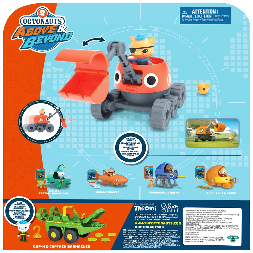 Octonauts Gup K Swamp Adventure outlet Remote Control Vehicle COMPLETE SET!