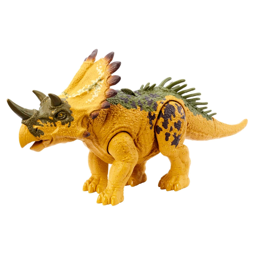 Jurassic World Wild Roar Regaliceratops Dinosaur Toy Figure with Sound ...