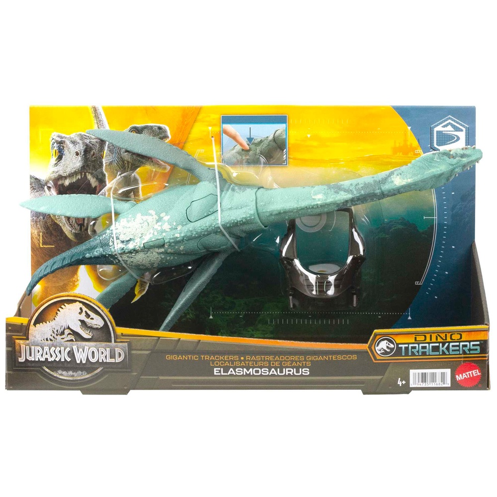 Jurassic World Elasmosaurus Dinosaur Action Figure | Smyths Toys UK