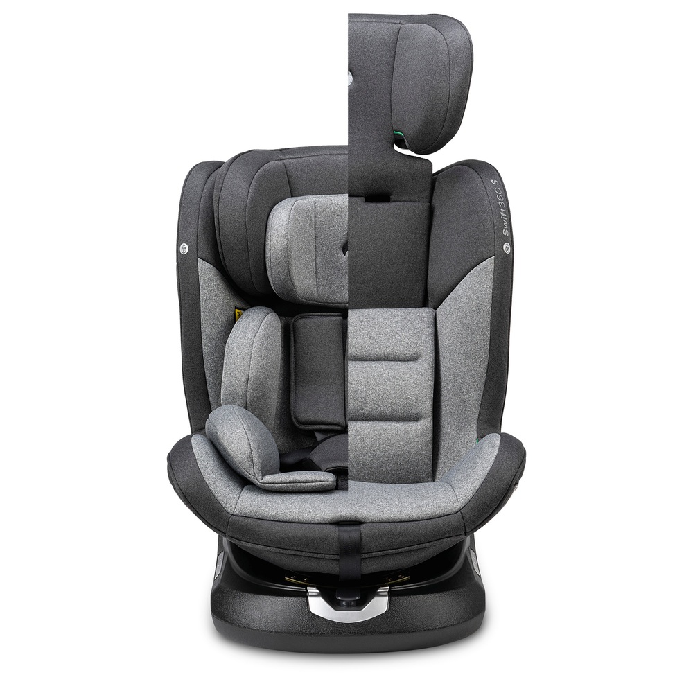Osann Kindersitz Swift360 S i-Size drehbarer mitwachsender Autositz  Universe Grey grau | Smyths Toys Österreich | Kindersitze & Babyschalen