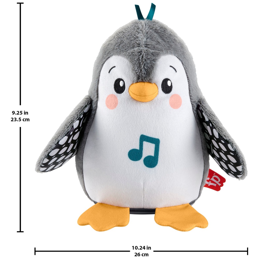 Fisher Price - Peluche Musicale Pingouin Culbuto