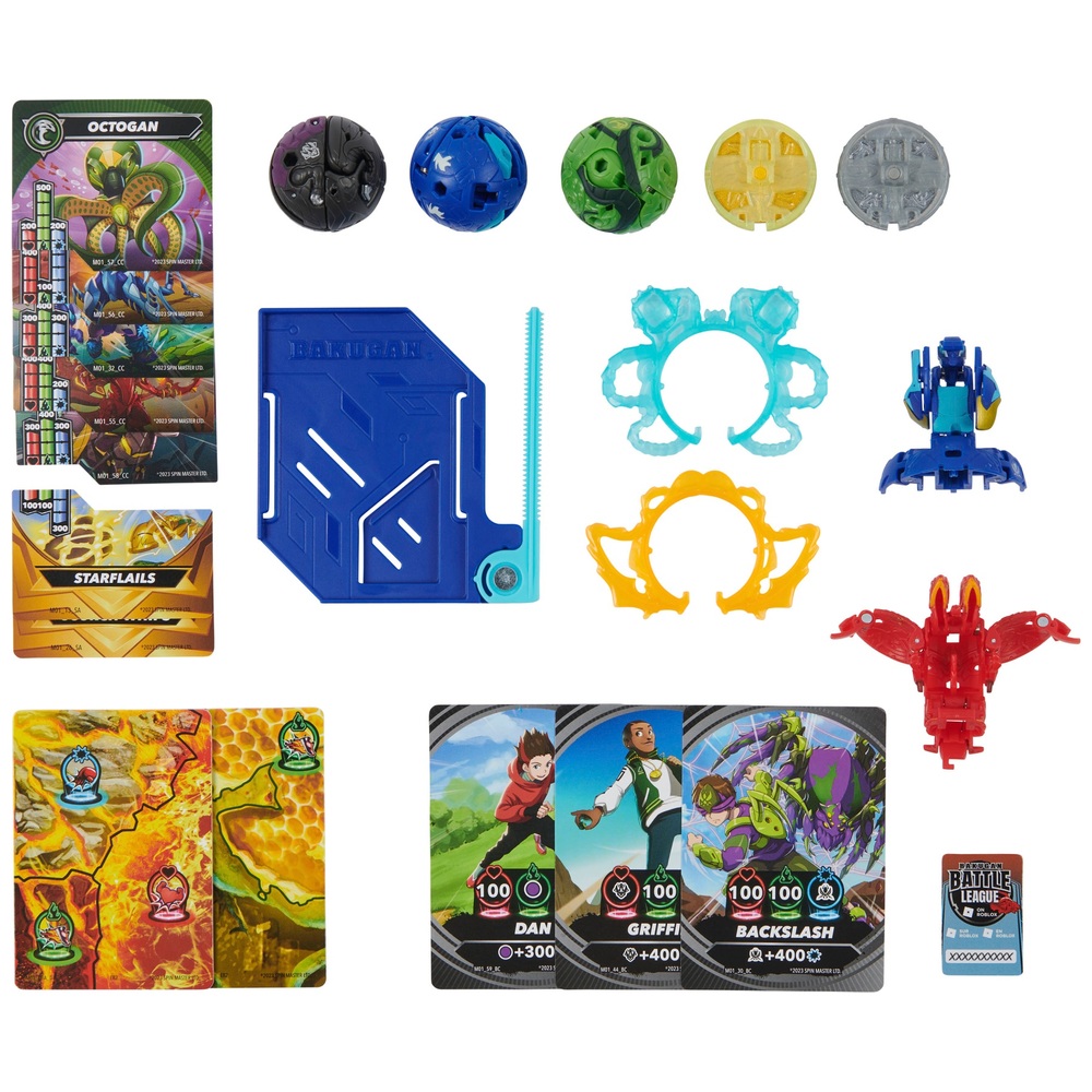 Bakugan Battle 5-Pack, Special Attack Nillious Action Figures | Smyths ...