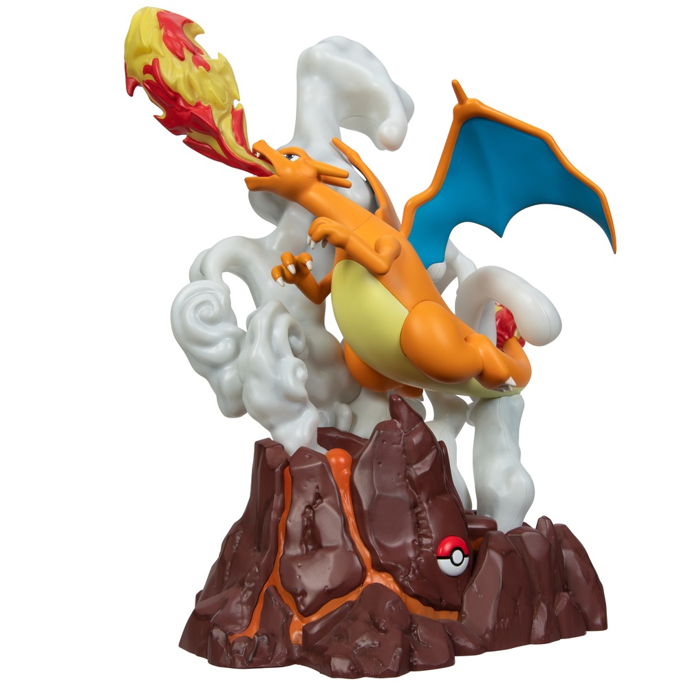 Pokémon Deluxe Statue Glurak Smyths Toys Deutschland