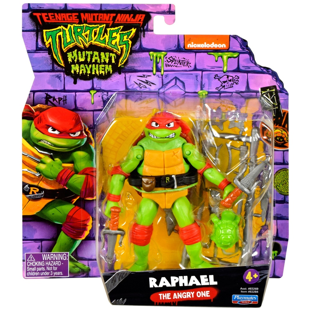 Teenage Mutant Ninja Turtles Mutant Mayhem Basic Figure - Raphael ...