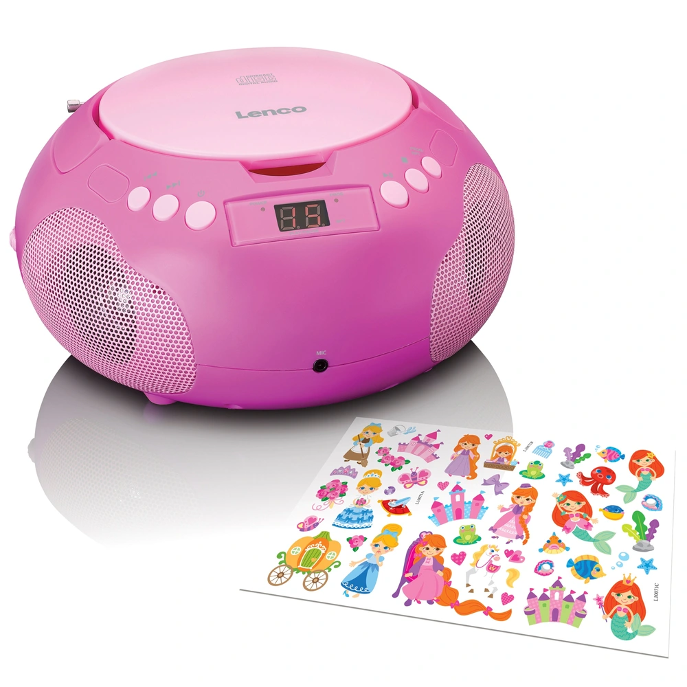 Lenco SCD-24BT CD-Player Für Kinder - CD-Radio - Bluetooth