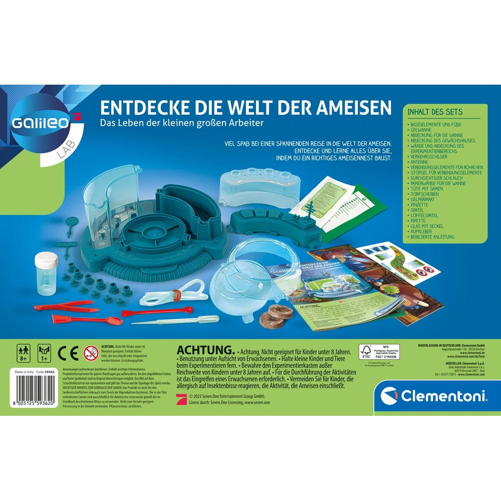 Galileo Lab Entdecke die Welt der Ameisen Beobachtungs-Set | Smyths ...