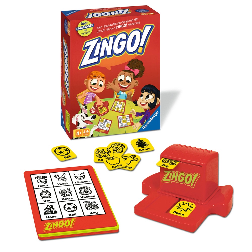 Ravensburger Zingo! Kinderspiel wie Bingo Smyths Toys Schweiz