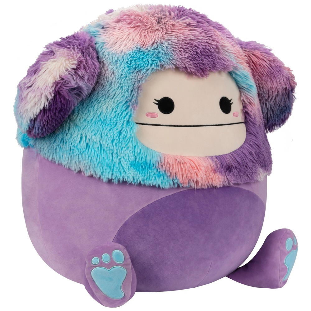 Squishmallows 50cm Eden the Purple Bigfoot Soft Toy | Smyths Toys Ireland