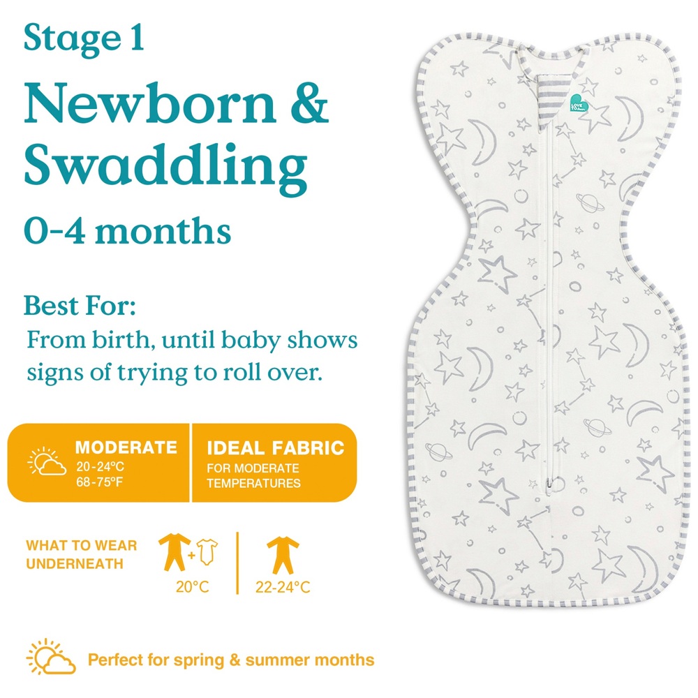 Love To Dream Swaddle Up Bamboo Original Medium Cream Smyths Toys UK