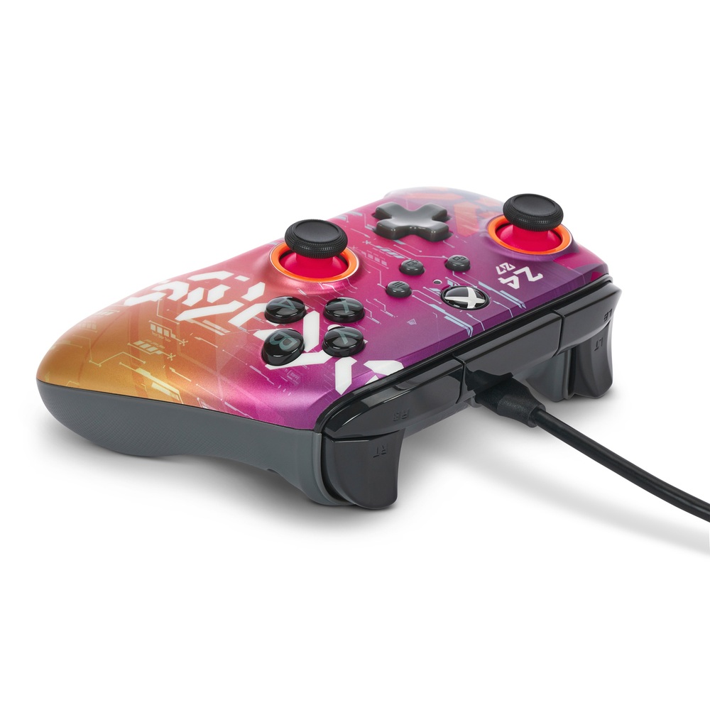 PowerA Advantage Wired Controller for Xbox Series X|S - Cyber | Smyths ...