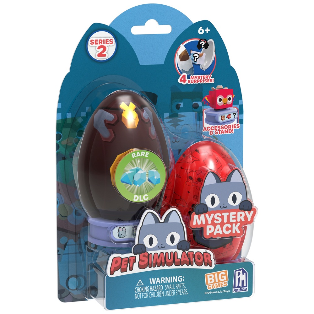 2X - Pet Simulator X Series 1 Big Games 2 Pack Mystery Eggs w/ Rare DLC  Code NEW