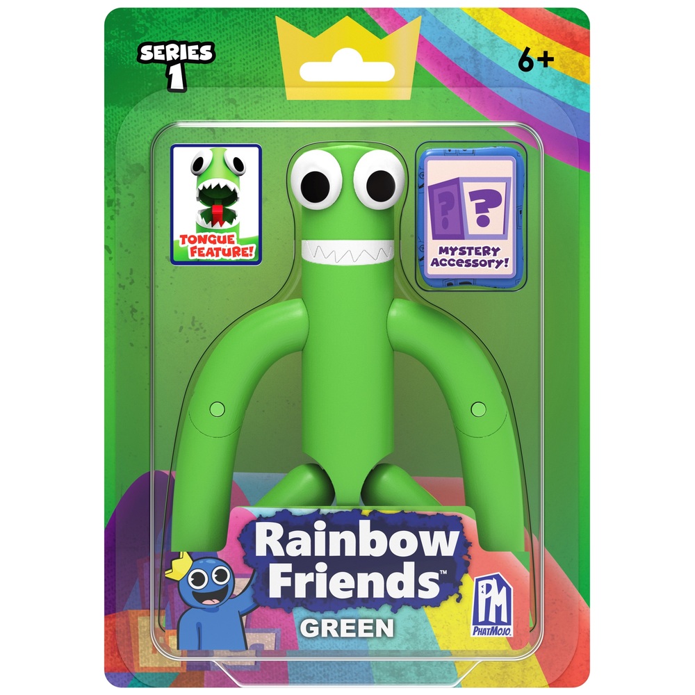 Rainbow friends lego green