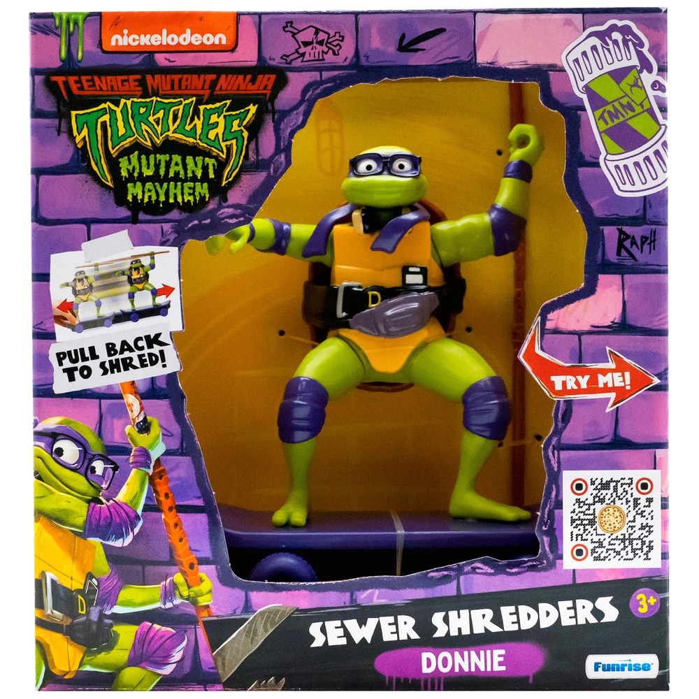 Teenage Mutant Ninja Turtles Mutant Mayhem - Sewer Shredders Donatello ...