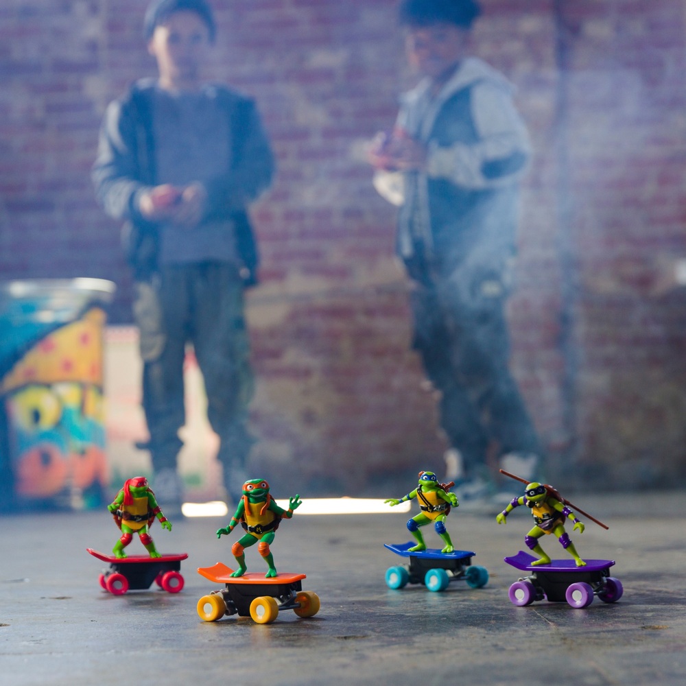  Teenage Mutant Ninja Turtles Half Pipe Rc Skateboard