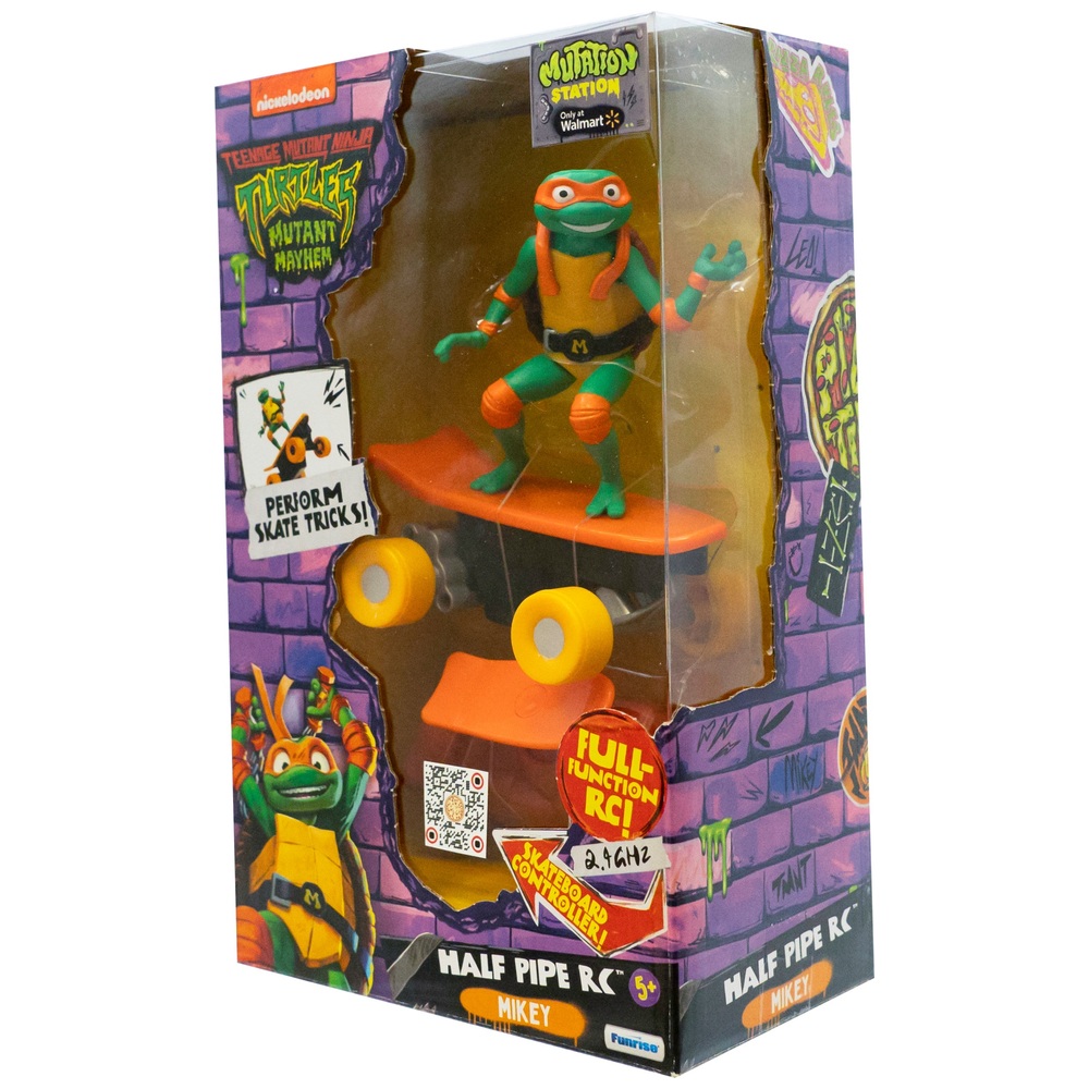  Teenage Mutant Ninja Turtles Half Pipe Rc Skateboard