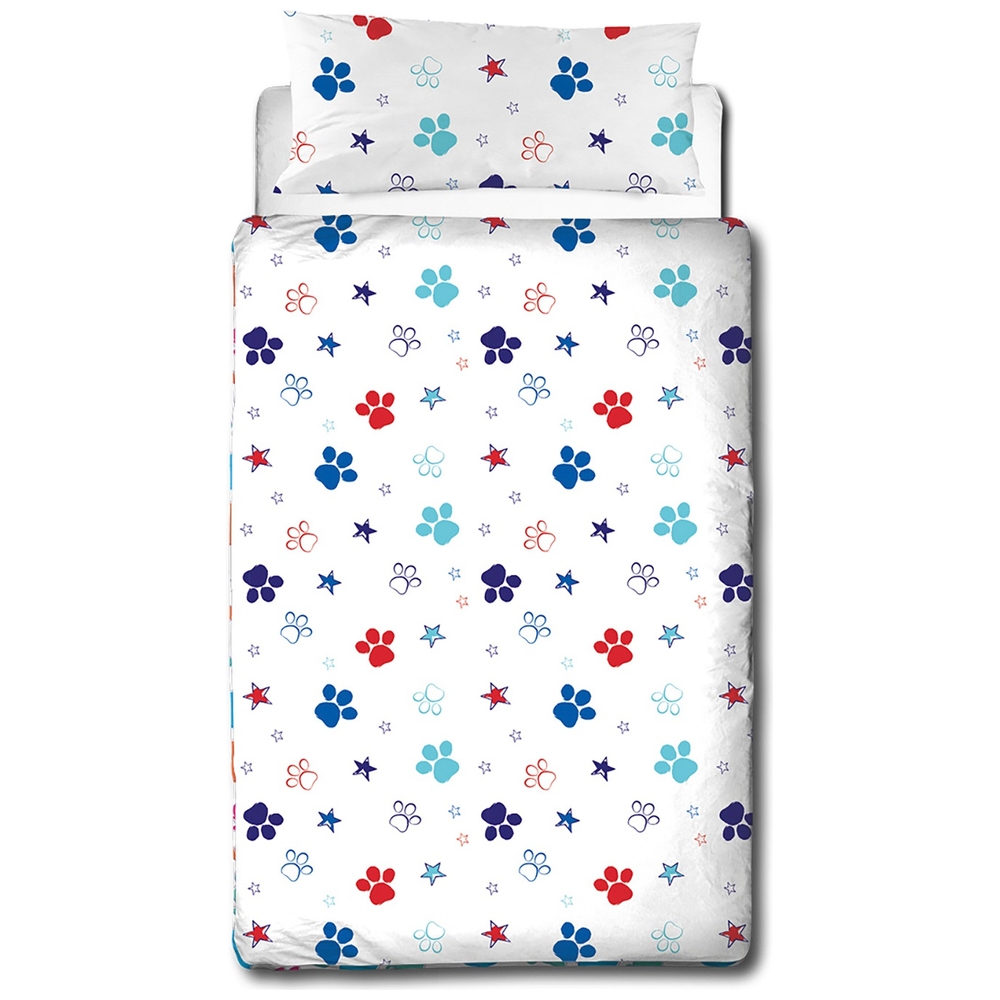 Paw Patrol Bettbezug Für Einzelbett – Sleepover-Design, Rosa, Wendbar, Inkl. Kissenbezug