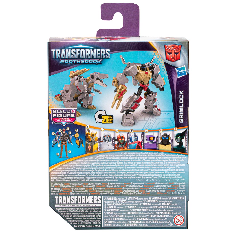 Transformers EarthSpark Deluxe Grimlock Action Figure | Smyths Toys Ireland