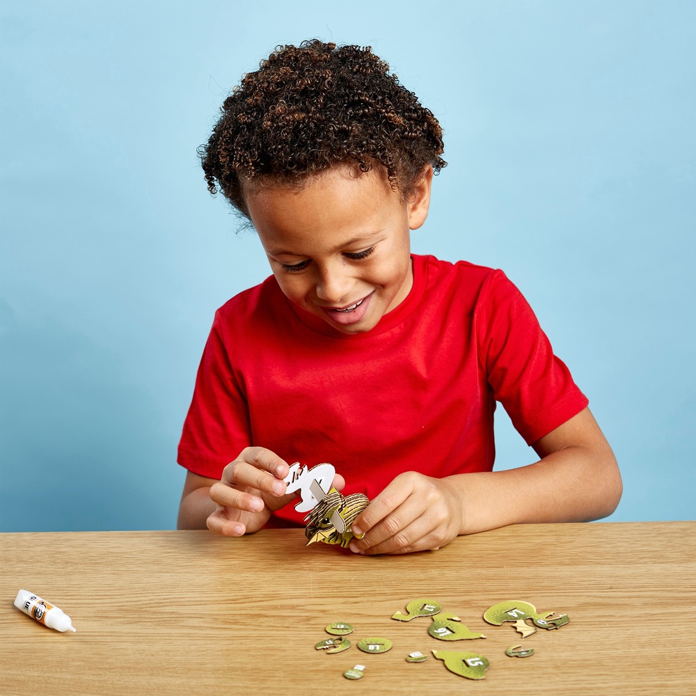 EUGY Dragon 3D Cardboard Model Kit Smyths Toys UK