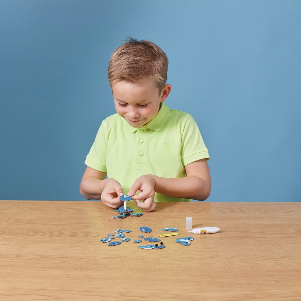 EUGY Turtle 3D Cardboard Model Kit Smyths Toys UK