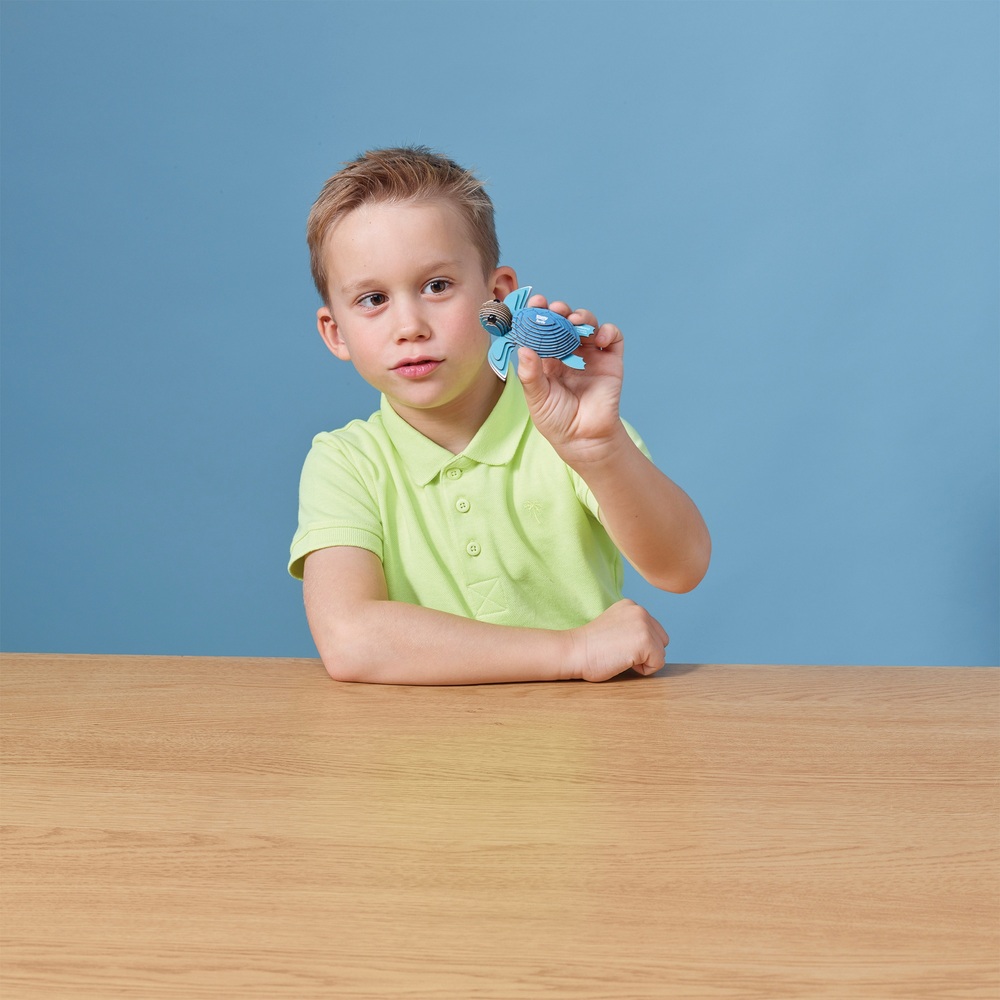 EUGY Turtle 3D Cardboard Model Kit Smyths Toys UK