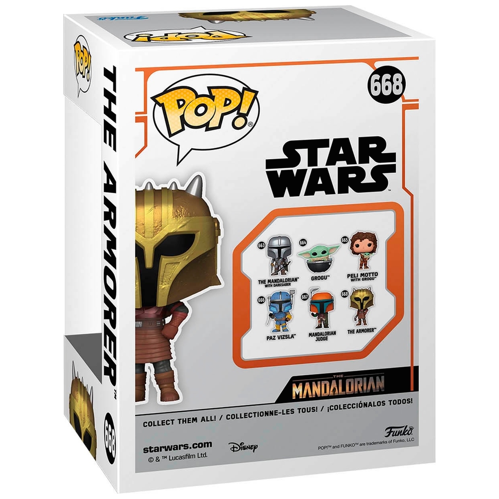 POP! Vinyl 668: Star Wars The Mandalorian - The Armorer | Smyths