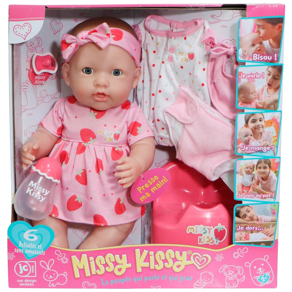 Missy Kissy - Poupon Parlant 38 cm