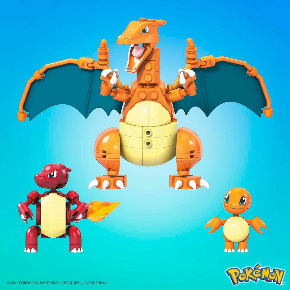 Mega Construx - Pokémon Coffret Evolution Salamèche Reptincel