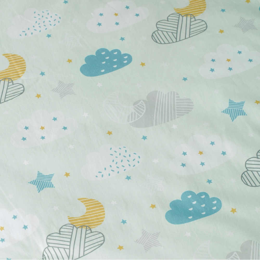 CuddleCo Spring Skies 4 Piece Cot Bed Bedding Set Smyths Toys UK