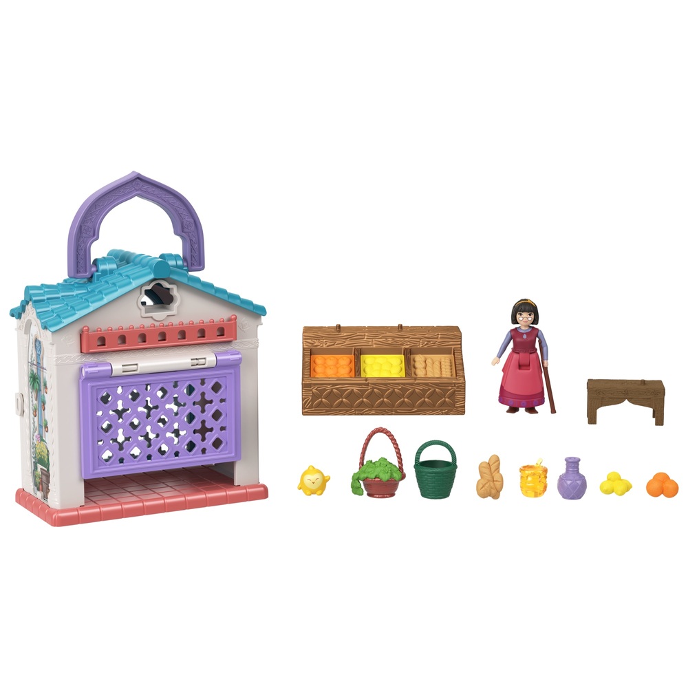 Disney Wish Dahlia’s Rosas Market Small Doll Playset | Smyths Toys UK