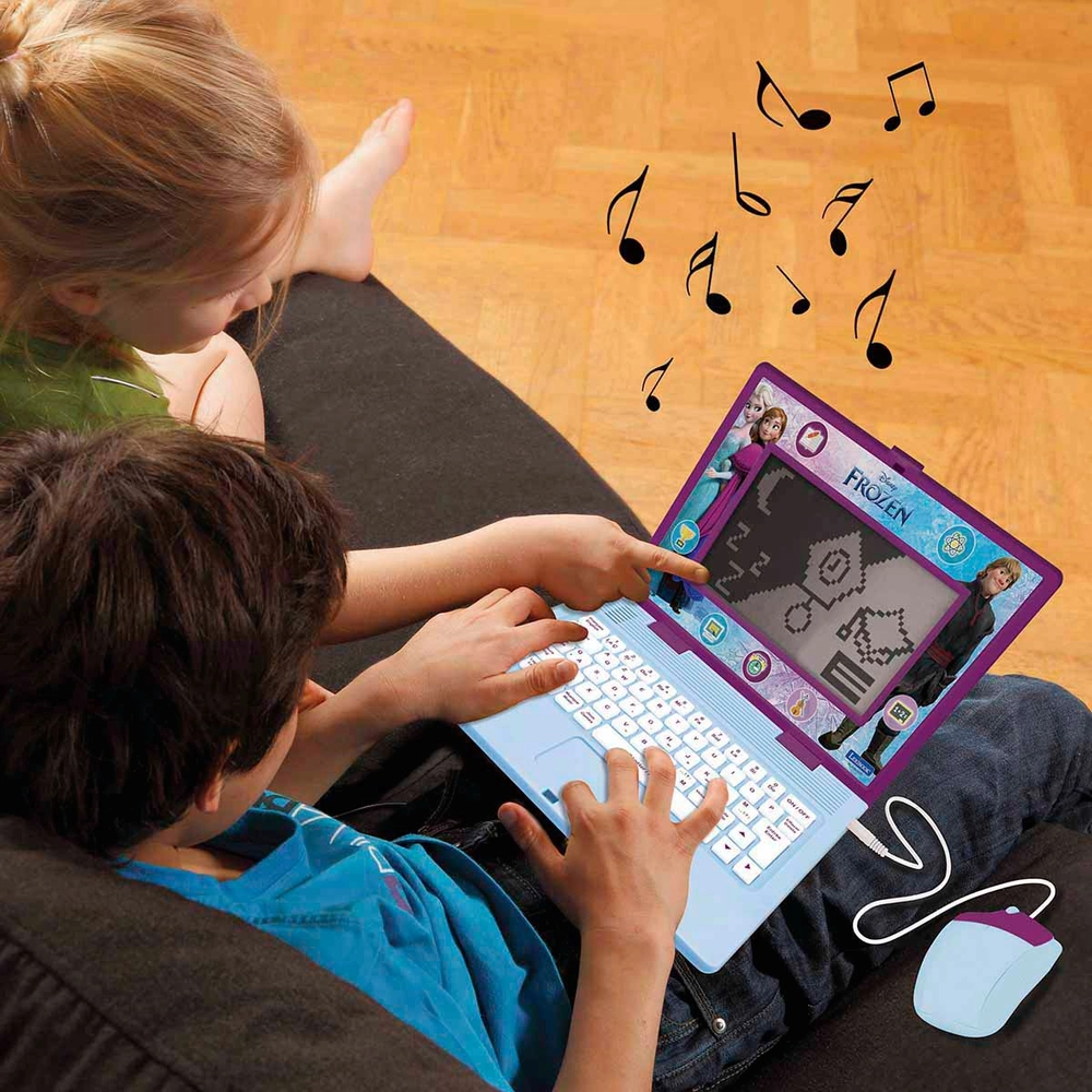 Disney La Reine des Neiges Ordinateur Lexibook Éducatif Bilingue