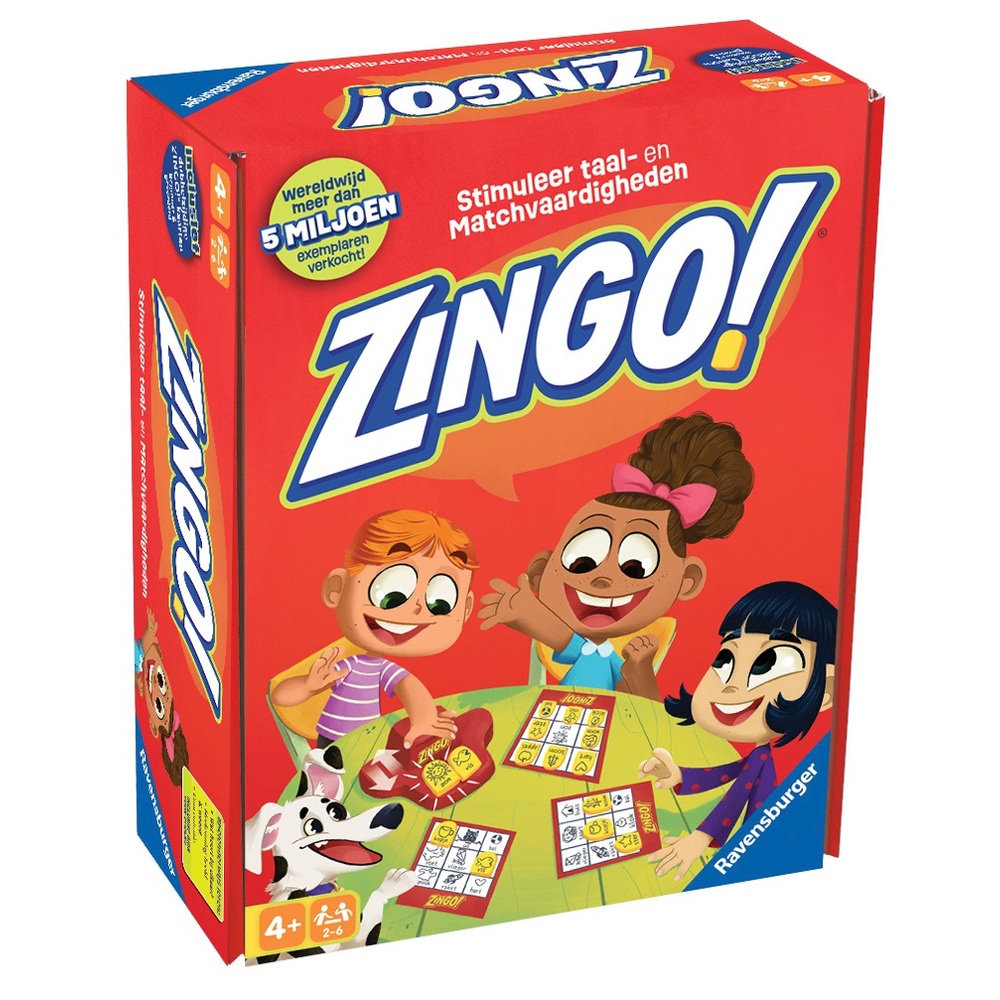Zingo Bingo Spel Ravensburger Smyths Toys Nederland