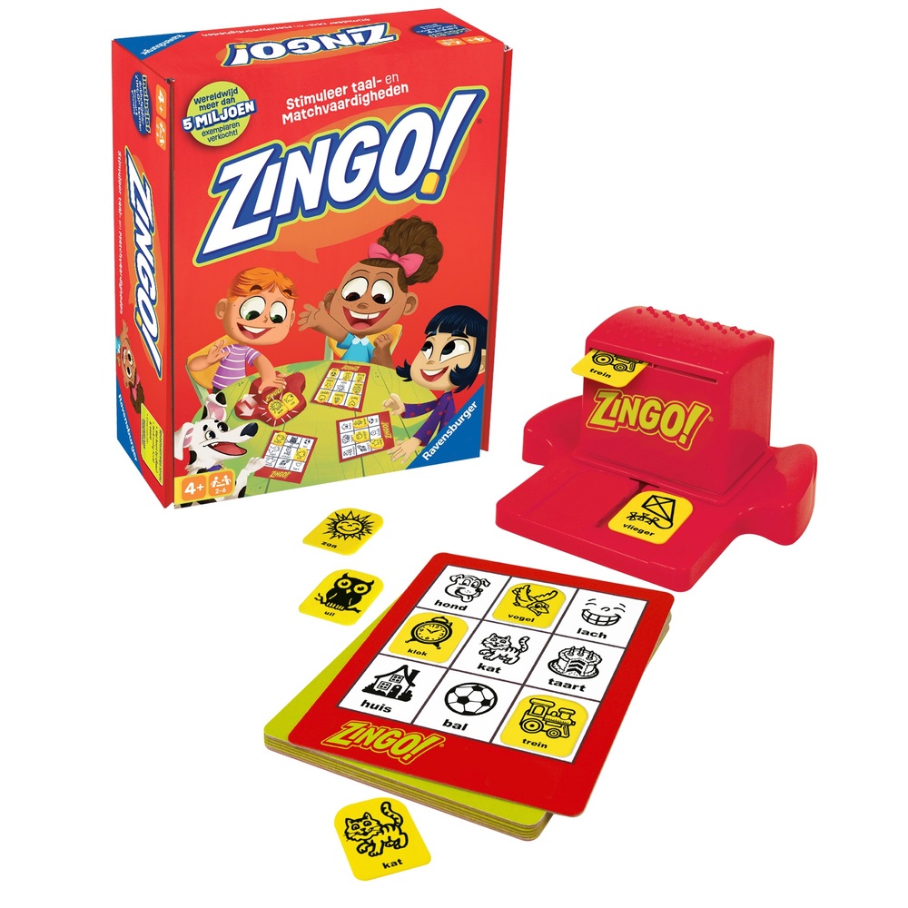Zingo Bingo Spel Ravensburger Smyths Toys Nederland