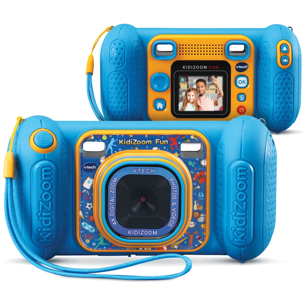 VTech Appareil Photo Kidizoom Fun Bleu Smyths Toys France